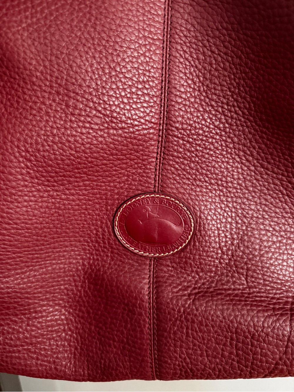 Dooney & Bourke Pebble Leather Hobo - Flawed, Please Read - Picture 5 of 14